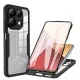 Husa pentru Xiaomi Redmi Note 13 4G + Folie - Techsuit ColorVerse 360 Series - Black Husa pentru Xiaomi Redmi Note 13 4G + Folie - Techsuit ColorVerse 360 Series - Black