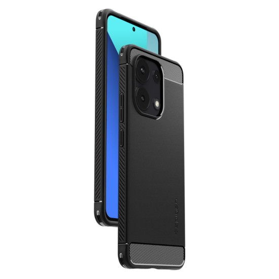 Husa pentru Xiaomi Redmi Note 13 4G - Spigen Rugged Armor - Black