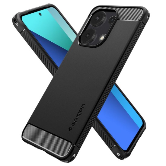 Husa pentru Xiaomi Redmi Note 13 4G - Spigen Rugged Armor - Black