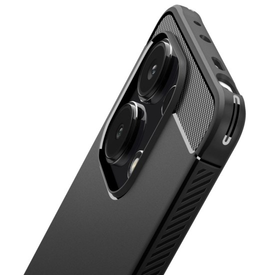 Husa pentru Xiaomi Redmi Note 13 4G - Spigen Rugged Armor - Black