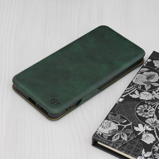 Husa pentru Xiaomi Redmi Note 13 4G - Techsuit Safe Wallet Plus - Green