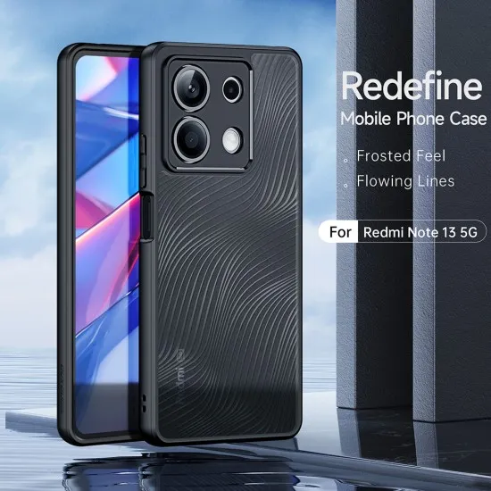Husa pentru Xiaomi Redmi Note 13 5G - Dux Ducis Aimo Series - Black Husa pentru Xiaomi Redmi Note 13 5G - Dux Ducis Aimo Series - Black