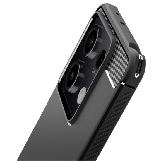 Husa pentru Xiaomi Redmi Note 13 5G - Spigen Rugged Armor - Black