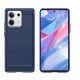 Husa pentru Xiaomi Redmi Note 13 5G - Techsuit Carbon Silicone - Blue