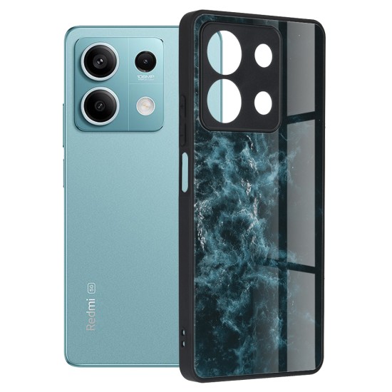 Husa pentru Xiaomi Redmi Note 13 5G - Techsuit Glaze Series - Blue Nebula