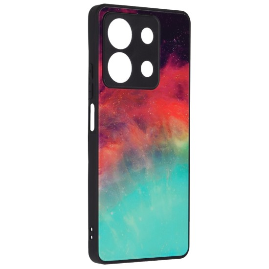 Husa pentru Xiaomi Redmi Note 13 5G - Techsuit Glaze Series - Fiery Ocean