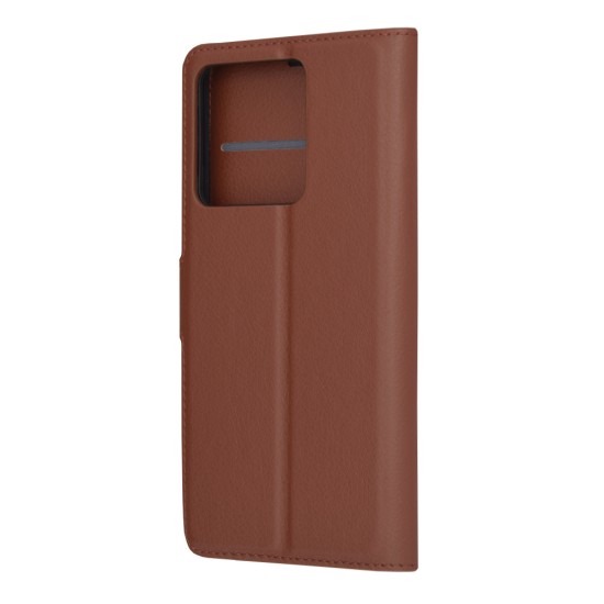 Husa pentru Xiaomi Redmi Note 13 5G - Techsuit Leather Folio - Brown