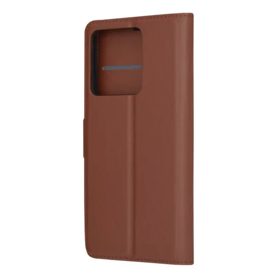 Husa pentru Xiaomi Redmi Note 13 5G - Techsuit Leather Folio - Brown Husa pentru Xiaomi Redmi Note 13 5G - Techsuit Leather Folio - Brown
