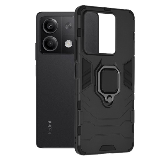 Husa pentru Xiaomi Redmi Note 13 5G - Techsuit Silicone Shield - Black