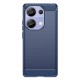 Husa pentru Xiaomi Redmi Note 13 Pro 4G / Poco M6 Pro 4G - Techsuit Carbon Silicone - Blue