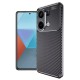 Husa pentru Xiaomi Redmi Note 13 Pro 4G / Poco M6 Pro 4G - Techsuit CarbonFiber - Black