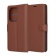 Husa pentru Xiaomi Redmi Note 13 Pro 4G / Poco M6 Pro 4G - Techsuit Leather Folio - Brown