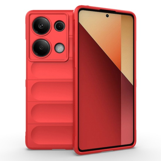 Husa pentru Xiaomi Redmi Note 13 Pro 4G / Poco M6 Pro 4G - Techsuit Magic Shield - Red