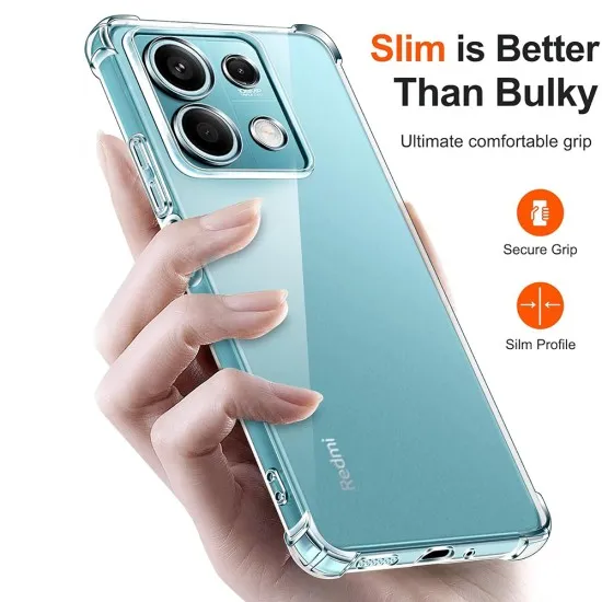 Husa pentru Xiaomi Redmi Note 13 Pro 4G / Poco M6 Pro 4G - Techsuit Shockproof Clear Silicone - Clear Husa pentru Xiaomi Redmi Note 13 Pro 4G / Poco M6 Pro 4G - Techsuit Shockproof Clear Silicone - Clear