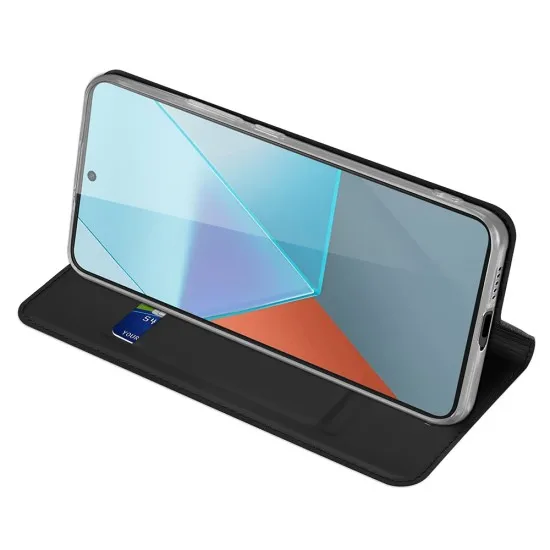 Husa pentru Xiaomi Redmi Note 13 Pro 5G / Poco X6 - Dux Ducis Skin Pro - Black Husa pentru Xiaomi Redmi Note 13 Pro 5G / Poco X6 - Dux Ducis Skin Pro - Black