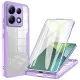 Husa pentru Xiaomi Redmi Note 13 Pro 5G / Poco X6 + Folie - Techsuit ColorVerse 360 Series - Purple Husa pentru Xiaomi Redmi Note 13 Pro 5G / Poco X6 + Folie - Techsuit ColorVerse 360 Series - Purple