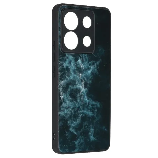 Husa pentru Xiaomi Redmi Note 13 Pro 5G / Poco X6 - Techsuit Glaze Series - Blue Nebula Husa pentru Xiaomi Redmi Note 13 Pro 5G / Poco X6 - Techsuit Glaze Series - Blue Nebula