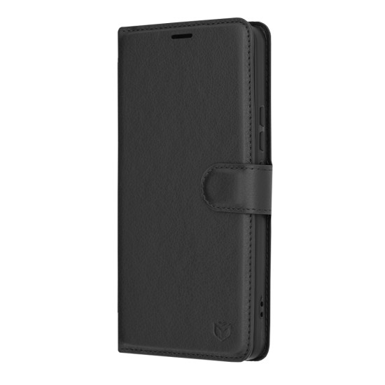 Husa pentru Xiaomi Redmi Note 13 Pro 5G / Poco X6 - Techsuit Leather Folio - Black