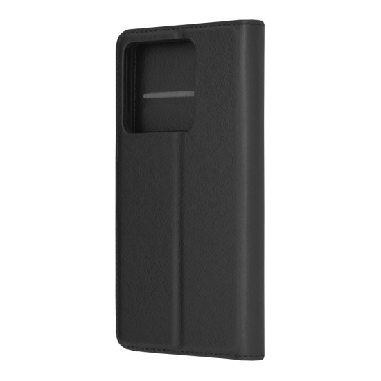 Husa pentru Xiaomi Redmi Note 13 Pro 5G / Poco X6 - Techsuit Leather Folio - Black