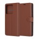 Husa pentru Xiaomi Redmi Note 13 Pro 5G / Poco X6 - Techsuit Leather Folio - Brown