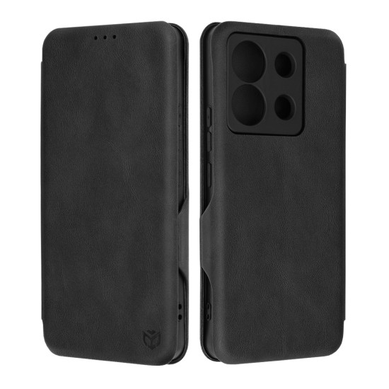 Husa pentru Xiaomi Redmi Note 13 Pro 5G / Poco X6 - Techsuit Safe Wallet Plus - Black