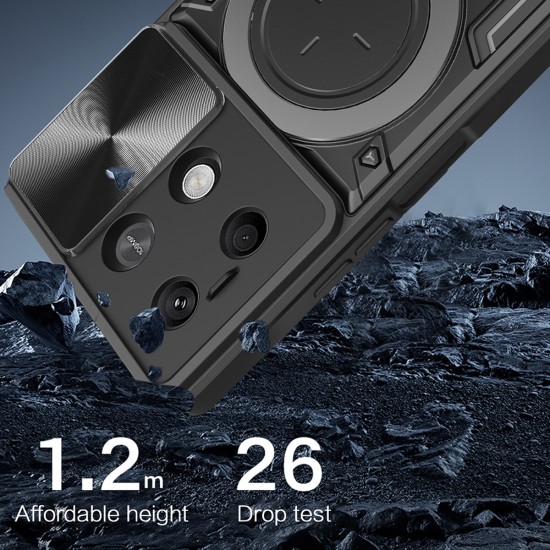 Husa pentru Xiaomi Redmi Note 13 Pro+ 5G - Techsuit CamGuard Pro - Black Husa pentru Xiaomi Redmi Note 13 Pro+ 5G - Techsuit CamGuard Pro - Black