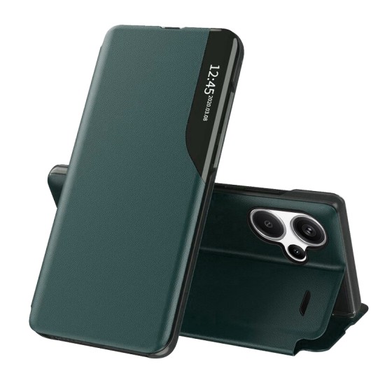 Husa pentru Xiaomi Redmi Note 13 Pro+ 5G - Techsuit eFold Series - Dark Green Husa pentru Xiaomi Redmi Note 13 Pro+ 5G - Techsuit eFold Series - Dark Green