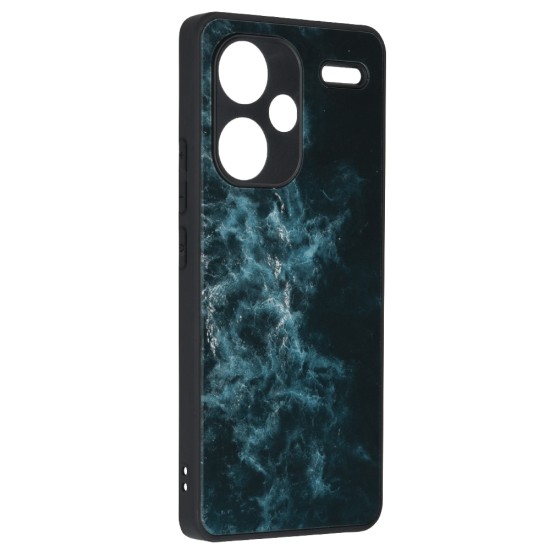 Husa pentru Xiaomi Redmi Note 13 Pro+ 5G - Techsuit Glaze Series - Blue Nebula Husa pentru Xiaomi Redmi Note 13 Pro+ 5G - Techsuit Glaze Series - Blue Nebula
