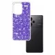 Husa pentru Xiaomi Redmi Note 13 Pro+ 5G - Techsuit Sparkly Glitter - Purple Husa pentru Xiaomi Redmi Note 13 Pro+ 5G - Techsuit Sparkly Glitter - Purple