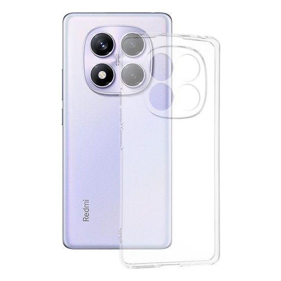 Husa pentru Xiaomi Redmi Note 14 Pro 4G / Poco F7 - Techsuit Clear Silicone - Transparent