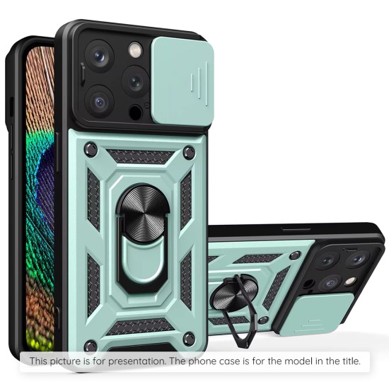 Husa pentru Xiaomi Redmi Note 14 - Techsuit CamShield Series - Green