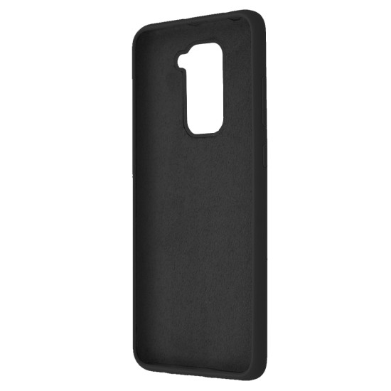 Husa pentru Xiaomi Redmi Note 9 / Redmi 10X 4G - Techsuit Soft Edge Silicone - Black