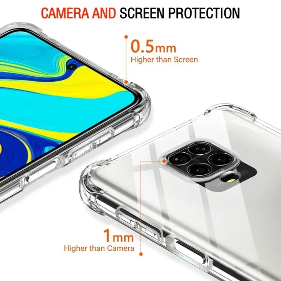 Husa pentru Xiaomi Redmi Note 9S / Note 9 Pro / Note 9 Pro Max - Techsuit Shockproof Clear Silicone - Clear Husa pentru Xiaomi Redmi Note 9S / Note 9 Pro / Note 9 Pro Max - Techsuit Shockproof Clear Silicone - Clear
