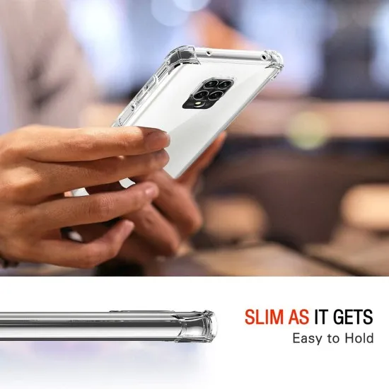 Husa pentru Xiaomi Redmi Note 9S / Note 9 Pro / Note 9 Pro Max - Techsuit Shockproof Clear Silicone - Clear Husa pentru Xiaomi Redmi Note 9S / Note 9 Pro / Note 9 Pro Max - Techsuit Shockproof Clear Silicone - Clear