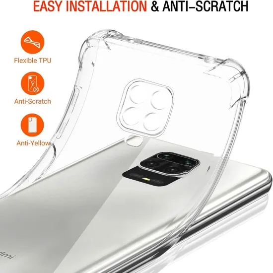 Husa pentru Xiaomi Redmi Note 9S / Note 9 Pro / Note 9 Pro Max - Techsuit Shockproof Clear Silicone - Clear Husa pentru Xiaomi Redmi Note 9S / Note 9 Pro / Note 9 Pro Max - Techsuit Shockproof Clear Silicone - Clear