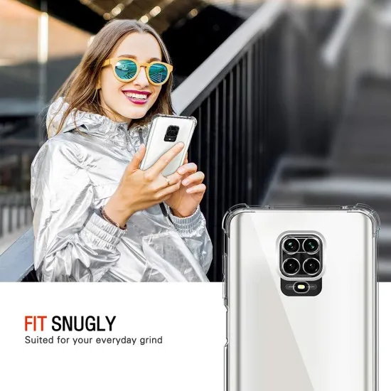 Husa pentru Xiaomi Redmi Note 9S / Note 9 Pro / Note 9 Pro Max - Techsuit Shockproof Clear Silicone - Clear Husa pentru Xiaomi Redmi Note 9S / Note 9 Pro / Note 9 Pro Max - Techsuit Shockproof Clear Silicone - Clear
