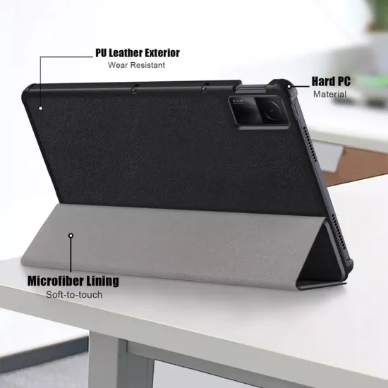 Husa pentru Xiaomi Redmi Pad - Techsuit FoldPro - Red Husa pentru Xiaomi Redmi Pad - Techsuit FoldPro - Red