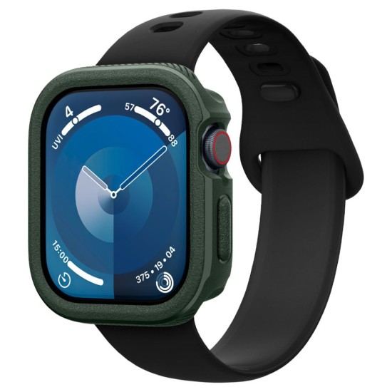 Husa pentruApple Watch 10 46mm - Spigen Caseology Vault - Midnight Green