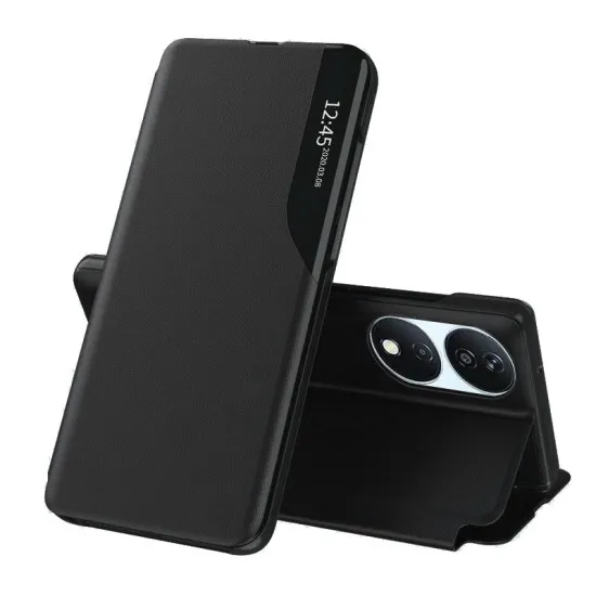 Husa pentruHonor X7b / X7b 5G / 90 SMART - Techsuit eFold Series - Black Husa pentruHonor X7b / X7b 5G / 90 SMART - Techsuit eFold Series - Black