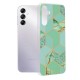 Husa pentruSamsung Galaxy A14 4G / A14 5G - Techsuit Marble Series - Green Hex