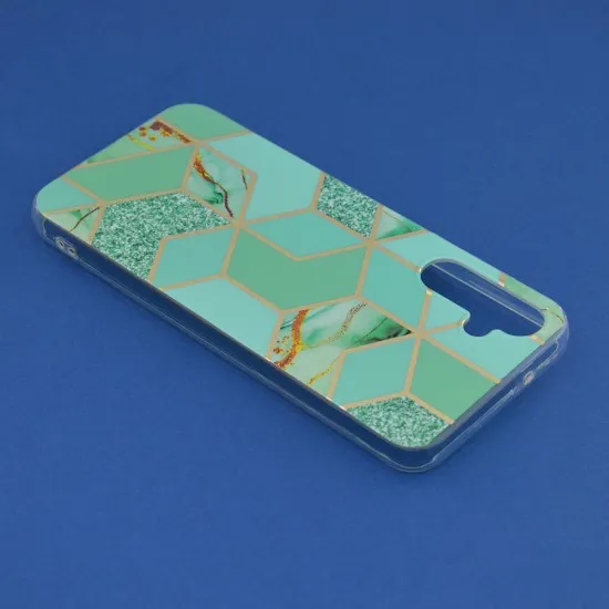 Husa pentruSamsung Galaxy A14 4G / A14 5G - Techsuit Marble Series - Green Hex Husa pentruSamsung Galaxy A14 4G / A14 5G - Techsuit Marble Series - Green Hex