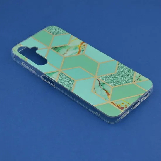 Husa pentruSamsung Galaxy A14 4G / A14 5G - Techsuit Marble Series - Green Hex Husa pentruSamsung Galaxy A14 4G / A14 5G - Techsuit Marble Series - Green Hex