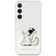 Husa Samsung Galaxy S23 Plus - Karl Lagerfeld Hardcase Transparent (KLHCS23MCFNRC) - Choupette Fun