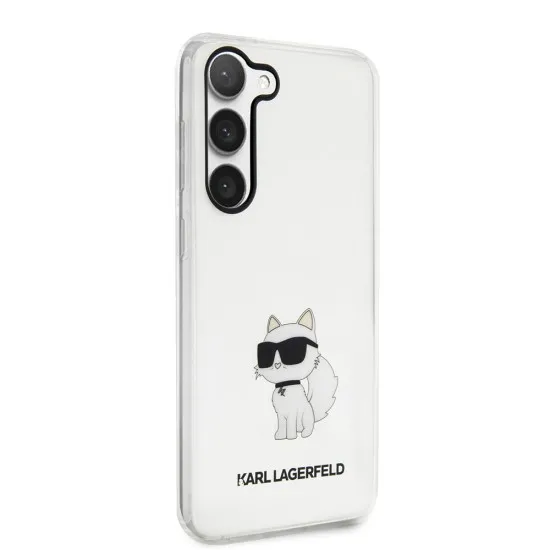 Husa Samsung Galaxy S23 Plus - Karl Lagerfeld Hardcase Transparent (KLHCS23MHNCHTCT) - Ikonik Choupette Husa Samsung Galaxy S23 Plus - Karl Lagerfeld Hardcase Transparent (KLHCS23MHNCHTCT) - Ikonik Choupette