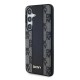 Husa Samsung Galaxy S24 - DKNY Leather Checkered Mono Pattern MagSafe (DKHMS24SPCPVSLK) - Black