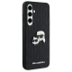 Husa Samsung Galaxy S24 FE - Karl Lagerfeld Hardcase Leather (KLHCS24FEPGKLKCPK) - Monogram Karl&Chaoupette Head Pin Husa Samsung Galaxy S24 FE - Karl Lagerfeld Hardcase Leather (KLHCS24FEPGKLKCPK) - Monogram Karl&Chaoupette Head Pin