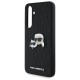 Husa Samsung Galaxy S24 FE - Karl Lagerfeld Hardcase Leather (KLHCS24FEPGKLKCPK) - Monogram Karl&Chaoupette Head Pin Husa Samsung Galaxy S24 FE - Karl Lagerfeld Hardcase Leather (KLHCS24FEPGKLKCPK) - Monogram Karl&Chaoupette Head Pin