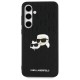 Husa Samsung Galaxy S24 FE - Karl Lagerfeld Hardcase Leather (KLHCS24FEPGKLKCPK) - Monogram Karl&Chaoupette Head Pin Husa Samsung Galaxy S24 FE - Karl Lagerfeld Hardcase Leather (KLHCS24FEPGKLKCPK) - Monogram Karl&Chaoupette Head Pin