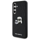 Husa Samsung Galaxy S24 FE - Karl Lagerfeld Hardcase Leather (KLHCS24FEPGKLKCPK) - Monogram Karl&Chaoupette Head Pin Husa Samsung Galaxy S24 FE - Karl Lagerfeld Hardcase Leather (KLHCS24FEPGKLKCPK) - Monogram Karl&Chaoupette Head Pin