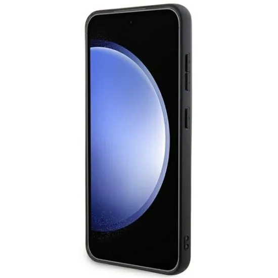 Husa Samsung Galaxy S24 Plus - DKNY Leather Mono Stripe & Metal Logo (DKHCS24MPRTHSLK) - Black Husa Samsung Galaxy S24 Plus - DKNY Leather Mono Stripe & Metal Logo (DKHCS24MPRTHSLK) - Black